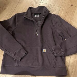 Carhartt half zip sweatshirt